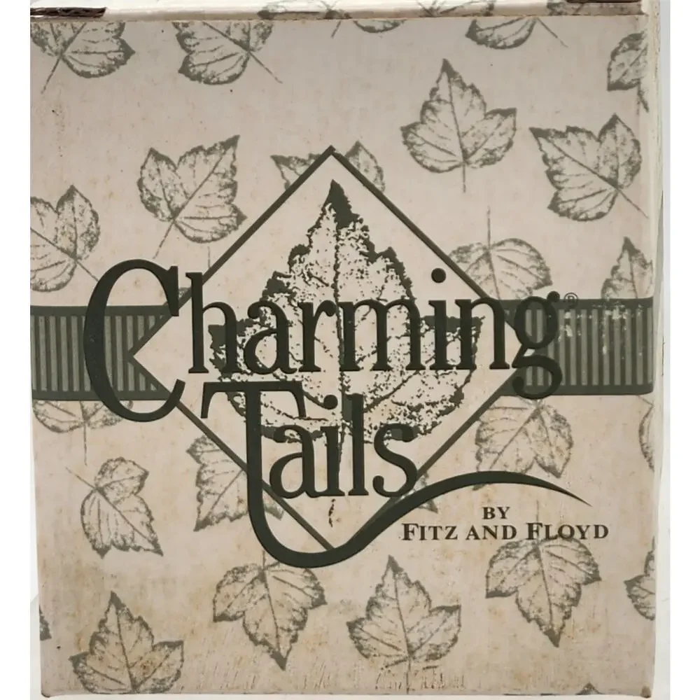 Charming Tails-Now I Lay Me Down To Sleep Fitz & Floyd Retired 89/758